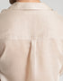 LINEN FLAP POCKET SHORT SLEEVES SHIRT